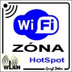  WiFi Zóna WLAN HotSpot kis matrica
