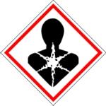  CLP GHS Egészségre veszélyes anyag piktogram