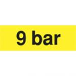  9 bar sárga matrica