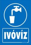  Ivóvíz tábla matrica