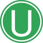  U zöld körben matrica