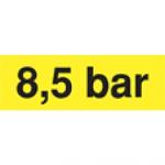  8, 5 bar sárga matrica