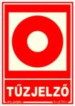  Tűzjelző piktogram fluoros utánvilágító tábla matrica