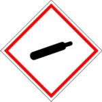  CLP GHS Nyomás alatt lévő gázok piktogram