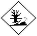  ADR Vízi környezetre veszélyes anyag bárca