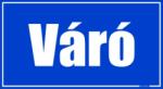  Váró helyiségtábla matrica
