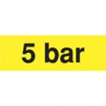  5 bar sárga matrica