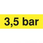  3, 5 bar sárga matrica