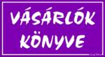  Vásárlók könyve tábla matrica