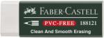 Faber-Castell Radiera creion alba 63x22x12mm, FABER-CASTELL 7081N