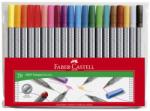 Faber-Castell Liner 0.4mm 20 culori/set, FABER-CASTELL Grip