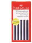 Faber-Castell Rezerva de cerneala (cartus) mare albastra 5 buc/set, FABER-CASTELL