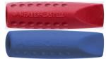 Faber-Castell Radiera tip capac rosie/albastra 2 buc/set, FABER-CASTELL Grip 2001