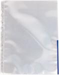 Esselte Folie protectie A4 105mic cristal margine albastra, ESSELTE