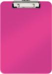 LEITZ Clipboard simplu PS roz metalizat , LEITZ WoW