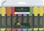 Faber-Castell Textmarker (evidentiator) 8 culori/set, FABER-CASTELL 1548