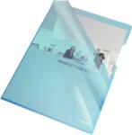 Esselte Folie protectie A4 deschidere "L" 150mic cristal albastra, ESSELTE