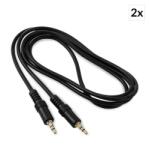 FrontStage 2 x 3, 5mm-cablu conector 1, 5 metri, Stereo (PL-2X10725) (PL-2X10725)