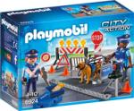 Playmobil Blocaj Rutier Al Politiei (6924)