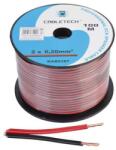 Cabletech Cablu difuzor CCA 2x0.20mm rosu/negru 1m la rola Cabletech KAB0387 (KAB0387) - sogest