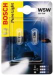 Bosch Set 2 becuri W5W, 5W (1987301026)