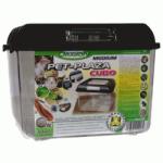 DRAGON PET-PLAZA CUBO Пластмасов терариум Medium - 26x26x20cm