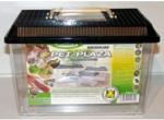 DRAGON PET-PLAZA Пластмасов терариум Medium - 29, 5x19, 5x20cm с дръжка