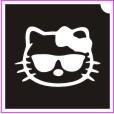  Hello Kitty napszemüveggel (csss0073)