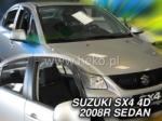 HEKO Suzuki SX4 első+hátsó légterelő 4 ajtós, sedan, limuzin 2008-2014, 4 db-os készlet 28633