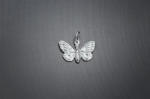 Ezüst medál pillangó 3
