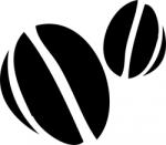  Kávészemek - falmatrica