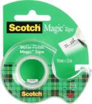 3M Ragasztószalag, adagolón, kézi, 19 mm x 7, 5 m, 3M SCOTCH "Magic Tape 810 (LPM81975D)