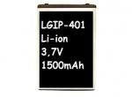 Utángyártott LG Li-ion 1500mAh LGIP-401N