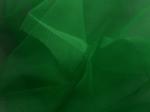  smaragdzöld tüll dekoranyag (1, 5 m széles)