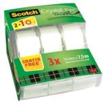 3M Ragasztószalag, adagolón, kézi, 19 mm x 7, 5 m, 3M SCOTCH "Magic Tape 810", 2+1 (LPM81975DG) - tutitinta