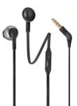 JBL Tune 205 black with microphone (JBLT205BLKE) Casti