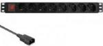 WP Rack & Cabling 8 Plug Switch (WPN-PDU-C01-08)