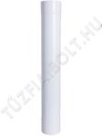 Alföldi-MAGYAR Zománcozott füstcső 118/800 fehér (V05ZFCS118800)