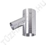 Alföldi-MAGYAR Alu füstcső Y-ág 100/76 (A05NY10076)