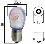 HELLA Bec Hella Silverstar P21W 21W 24V 8GA 002 073-241