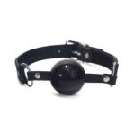 Devil Sticks Silicone Ball Gag Nubuck Leather - intimshop - 7 990 Ft