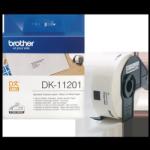  DK11201 Brother kerek papír etikett címke szalag 29mm x 90m 400db öntapadós (DK11201)