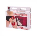 NMC Metal Handcuff with Plush red