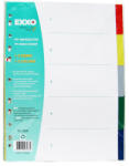 EXXO Separatoare plastic color, 5 culori/set, EXXO