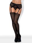 Obsessive Lustella Stocking Fekete XL/XXL