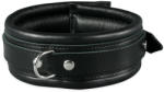 Kiotos Leather Collar - Bőr Nyakörv Fekete 5cm