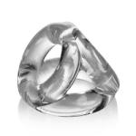 OXBALLS Atomic Jock Tri-Sport Adjustable Fit Cocksling Átlátszó