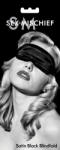 Sex & Mischief Satin Blindfold - Szatén szemfedő Fekete