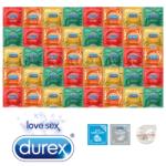 Durex Fruity Mix Package - 40 Durex Condoms + SuperLove Vibrating Ring + Sagami Original 0.01 L as a Gift