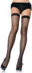 Leg Avenue Nylon Fishnet Thigh Highs 9011 Fekete